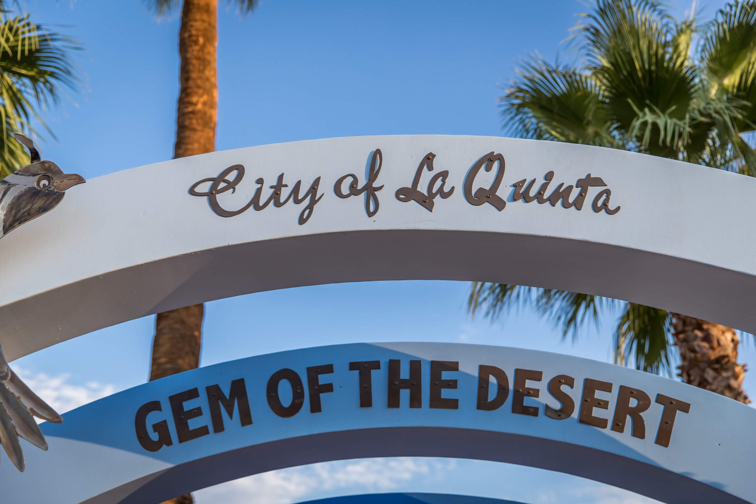 City of La Quinta - Gem Of The Desert - Sign