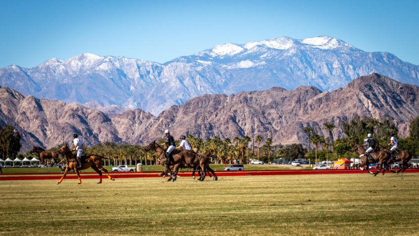 a polo matach at empire polo club indio